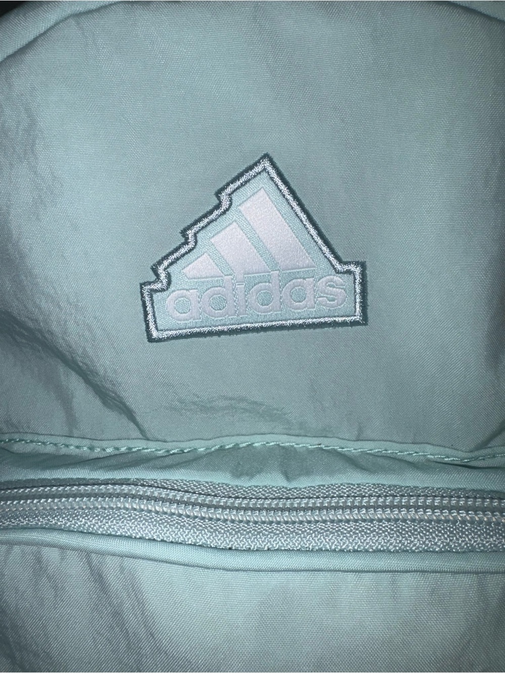adidas Mint Green Mini Backpack with Front Pouch New with Tags - Picture 11 of 13